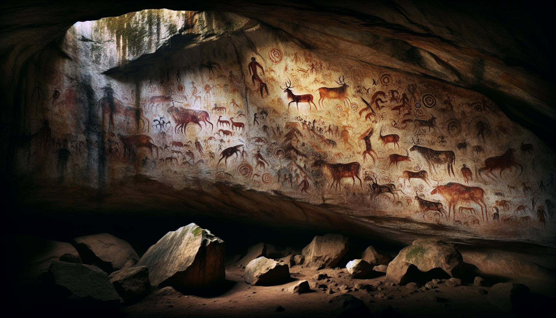 Where Can I Experience Hidden Cave Paintings Or Ancient Petroglyphs?